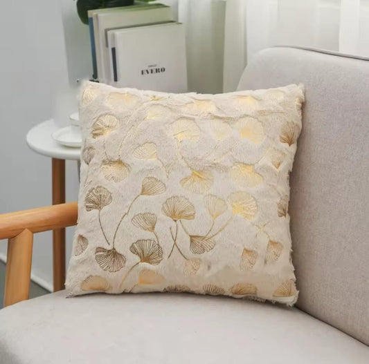 Fur Leaf New Cushion Double Side