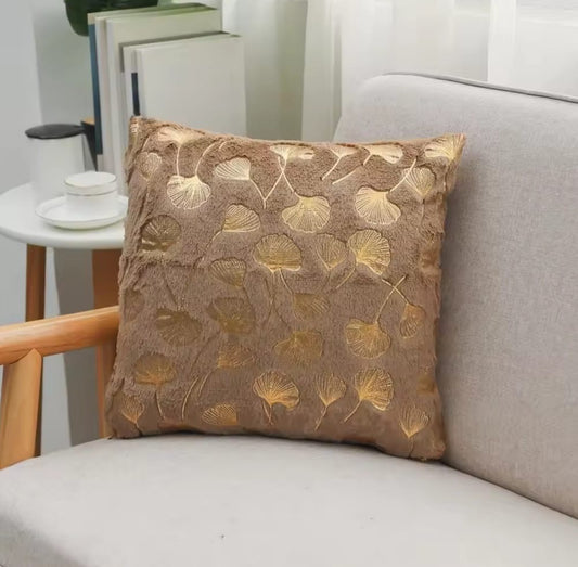 Fur Leaf New Cushion Double Side