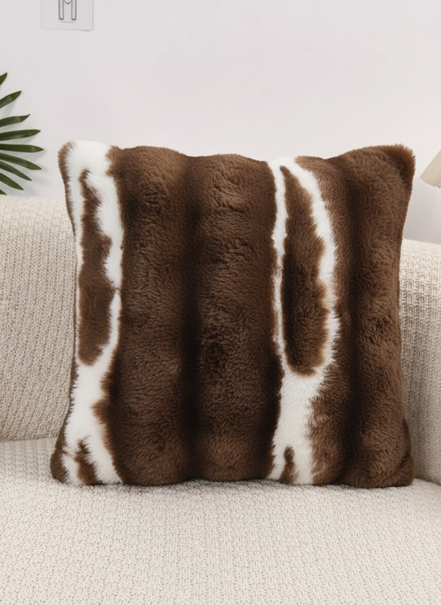 Wave Fur Soft Cushion