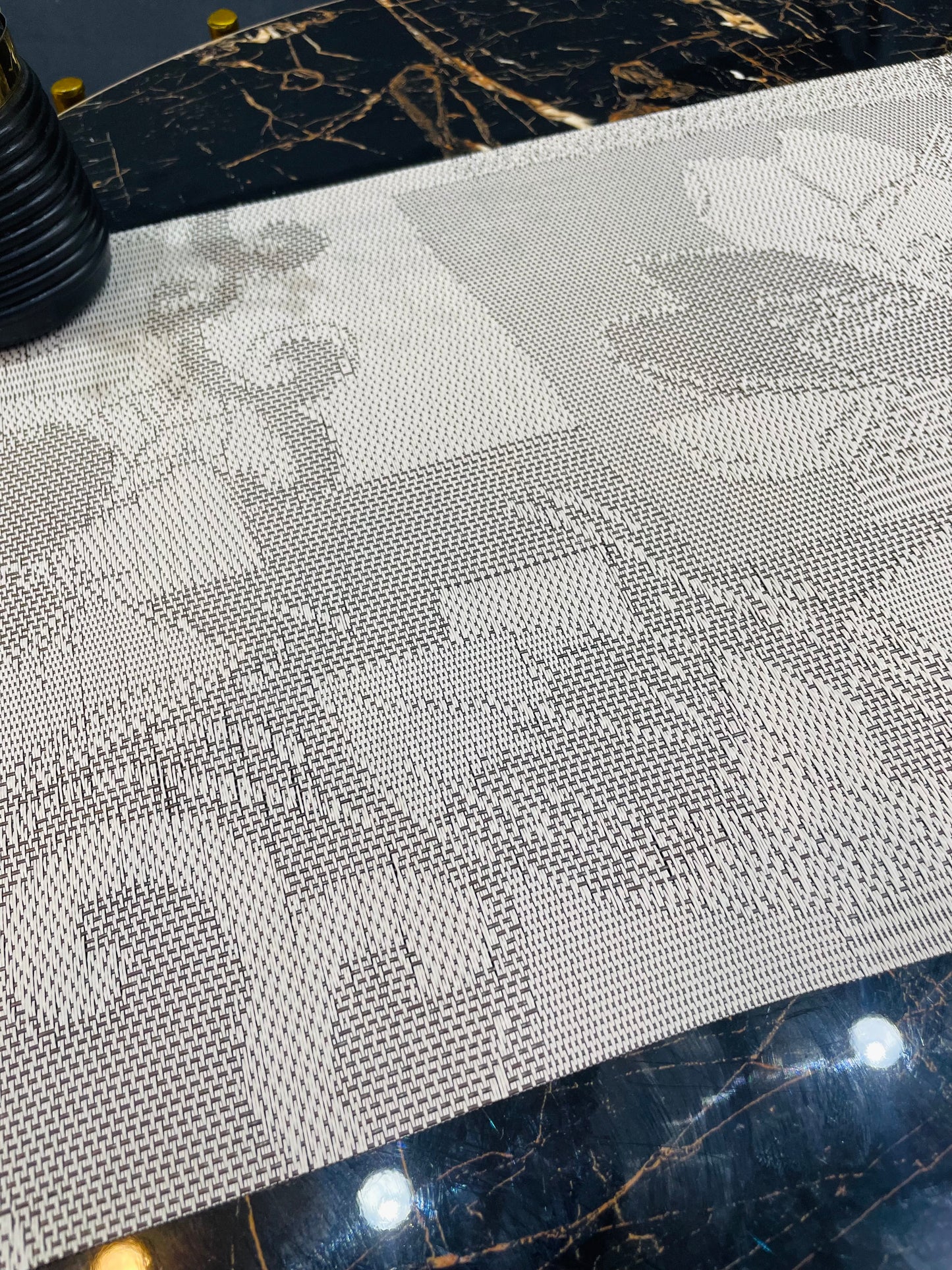 6pc Plastic Chatai Table Mats