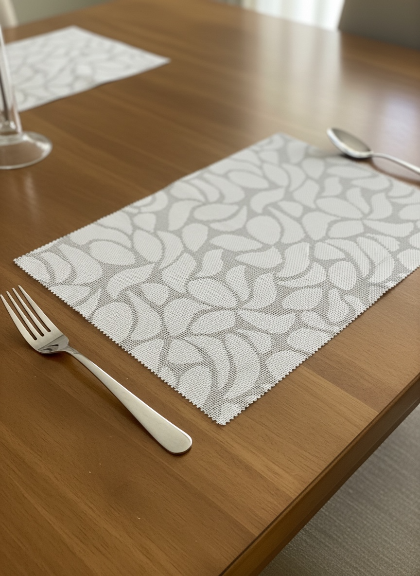 6pc Plastic Chatai Table Mats
