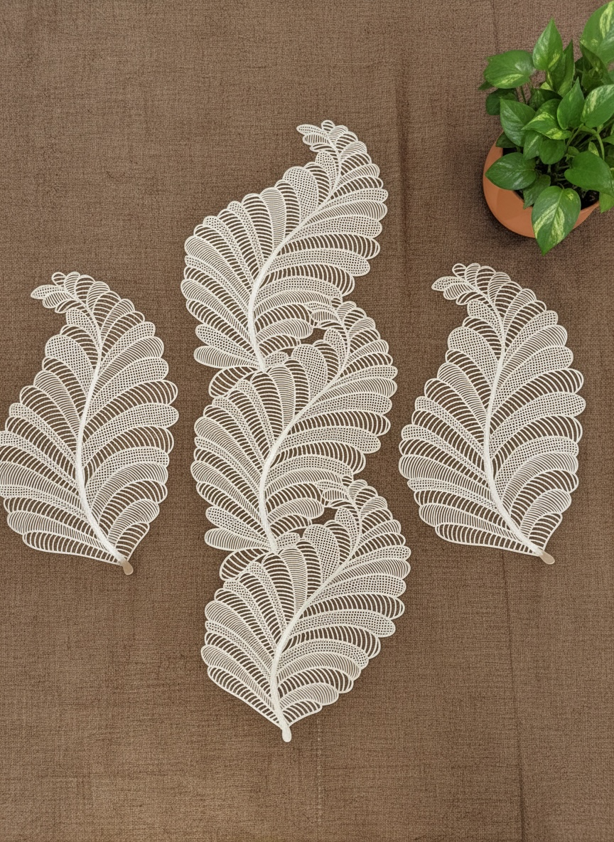 Heavy Golden Plastic 3pc Set