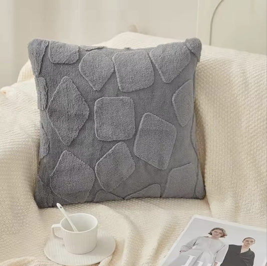 Fur Square Box Cushion