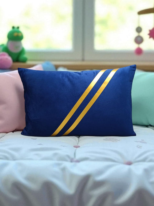 Velvet Double Line Baby Pillow