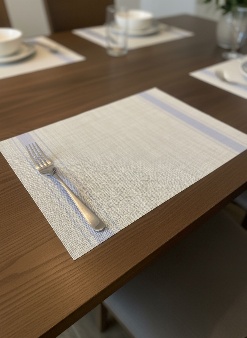 6pc Plastic Chatai Table Mats
