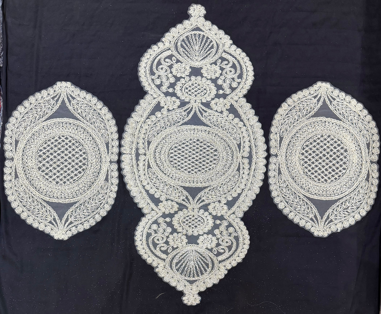 Organza Net Fancy 3pc Set