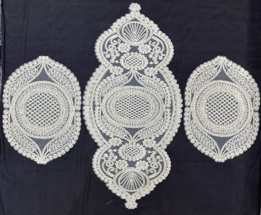 Organza Net Fancy 3pc Set