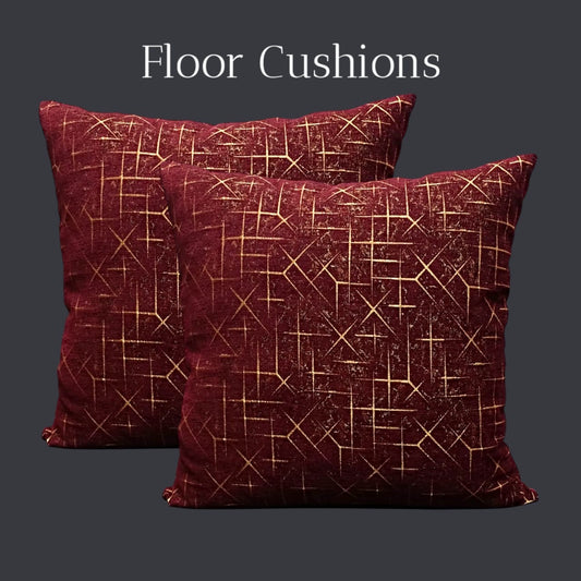 Knot Jacquard Floor Cushion
