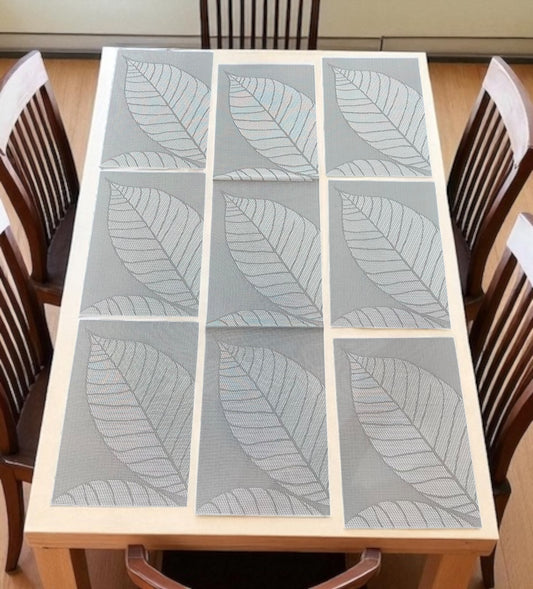 Chatai Plastic 7 PC SET ( 1 Runner & 6 Mats )
