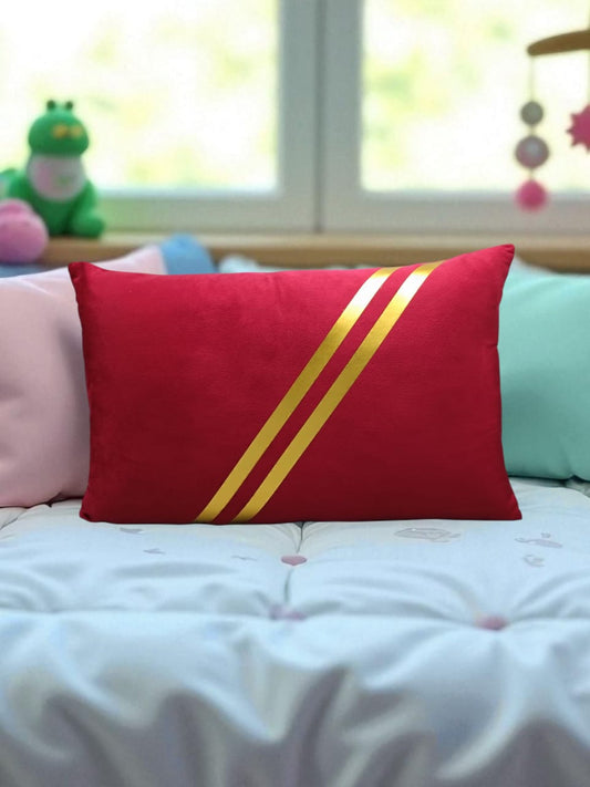 Velvet Double Line Baby Pillow