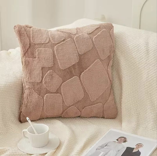 Fur Square Box Cushion