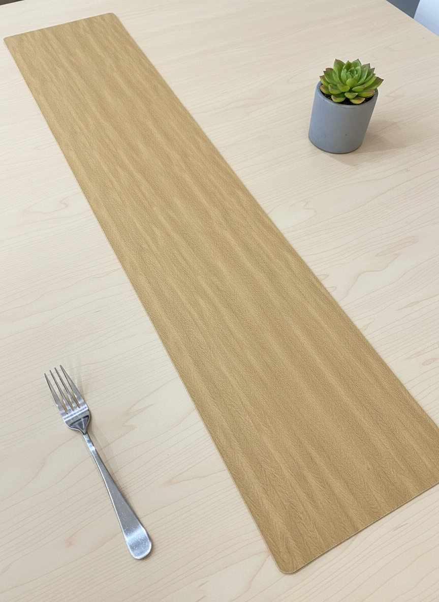 Imported Leather Rubber Dining Set ( 1 Runner & Mats )