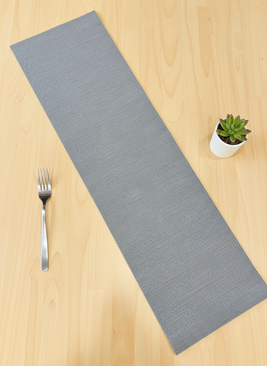Imported Leather Rubber Dining Set ( 1 Runner & Mats )