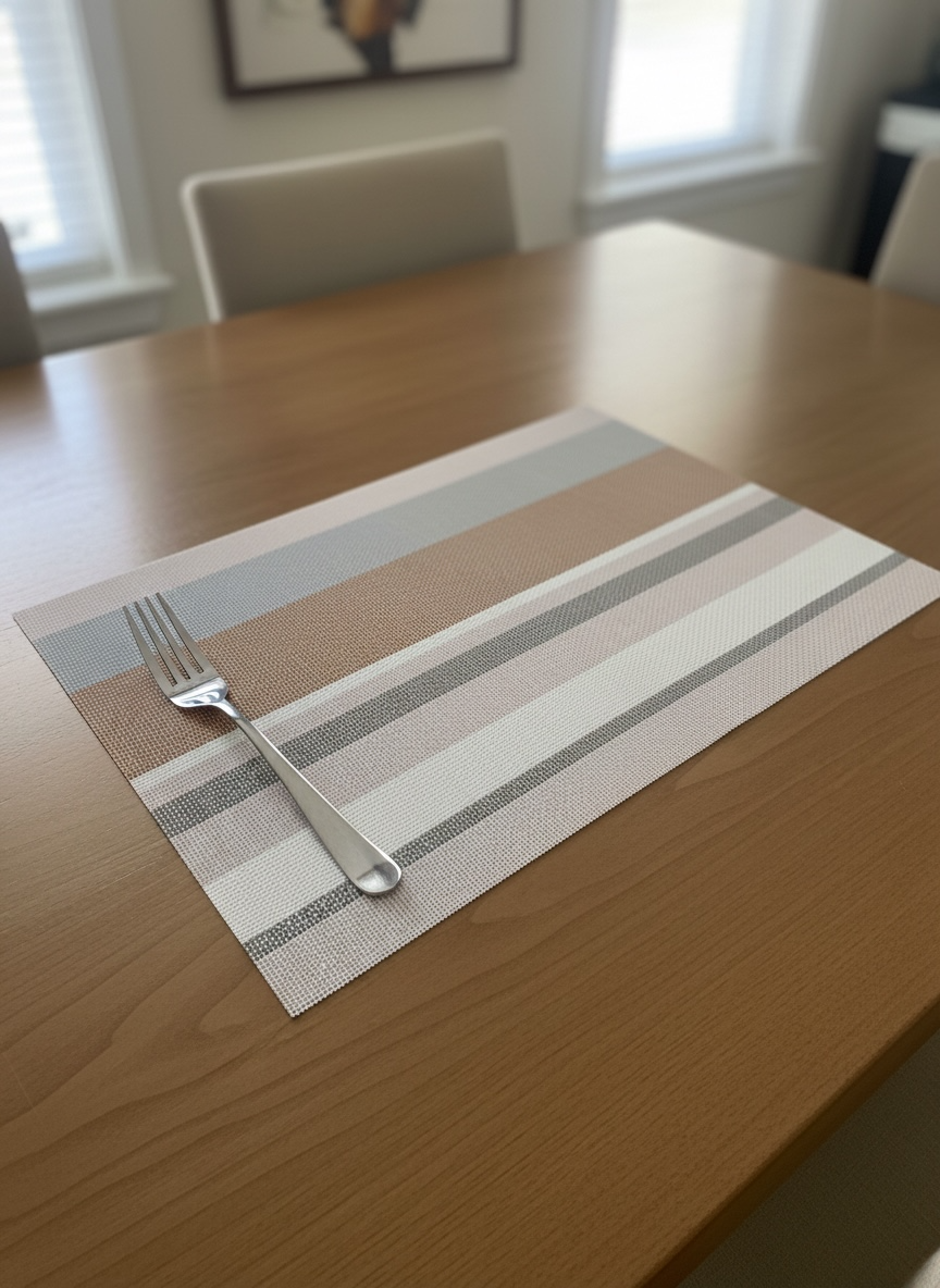 6pc Plastic Chatai Table Mats
