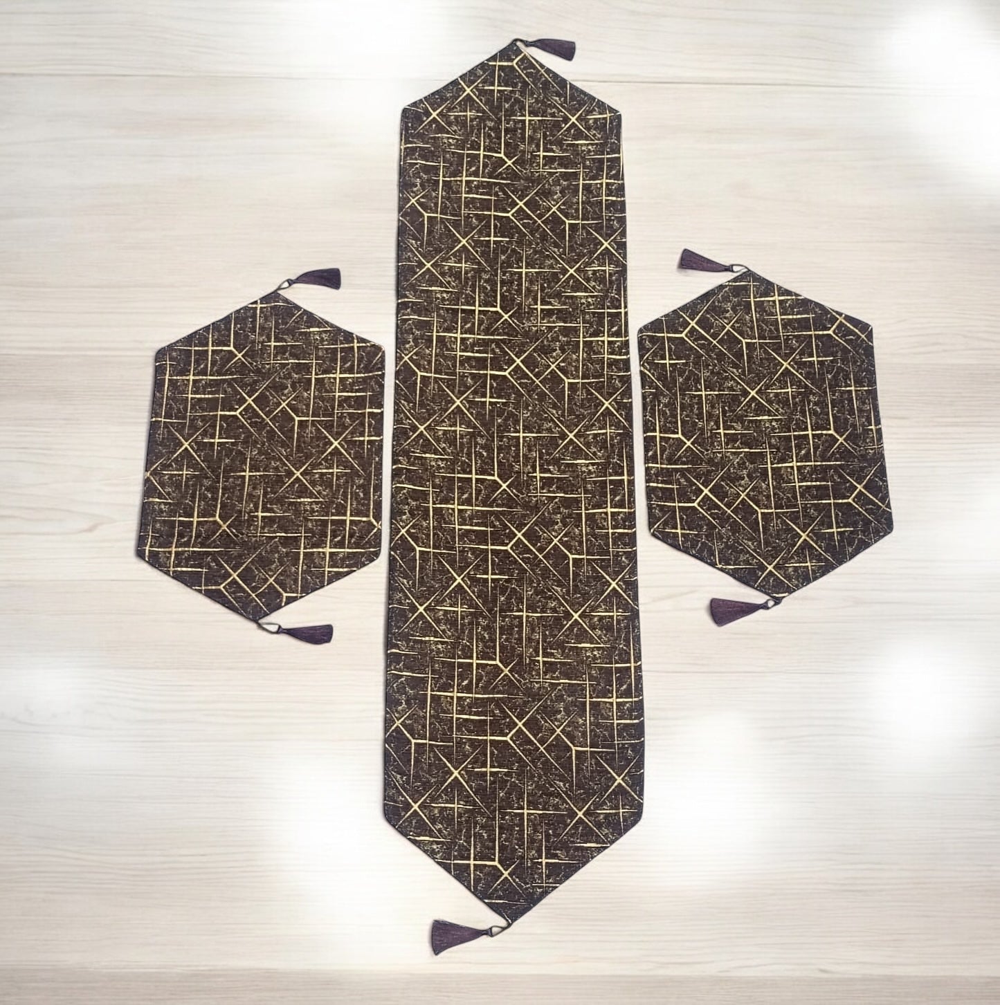 Knot Jacquard 3pc Set