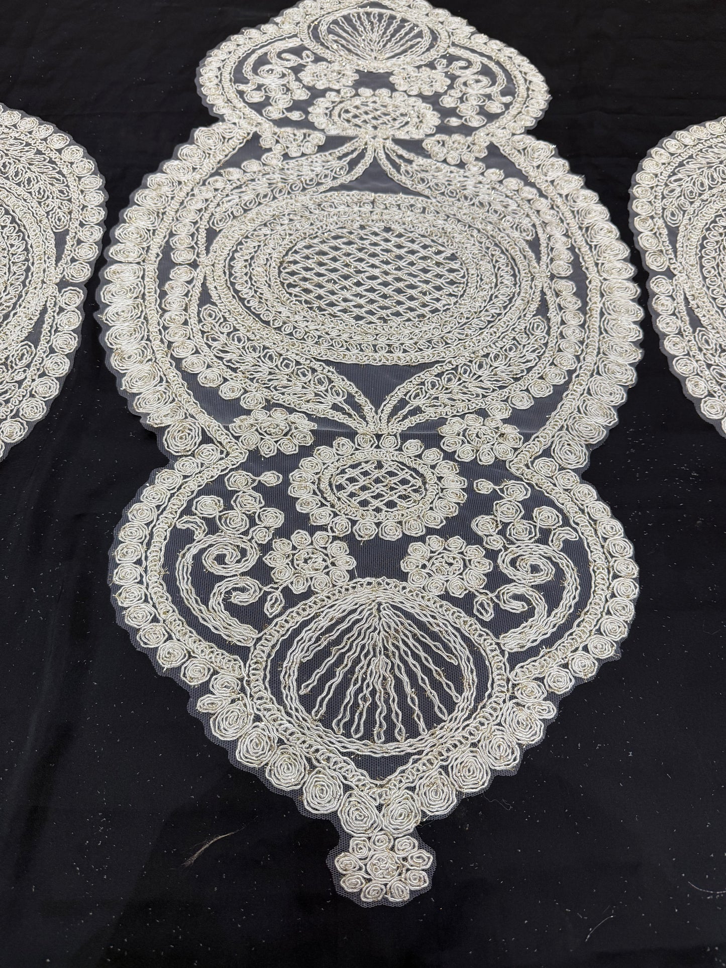 Organza Net Fancy 3pc Set