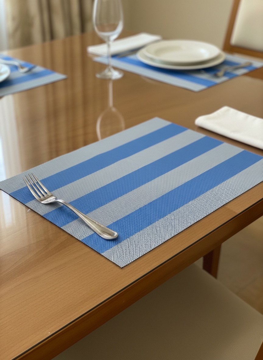 6pc Plastic Chatai Table Mats