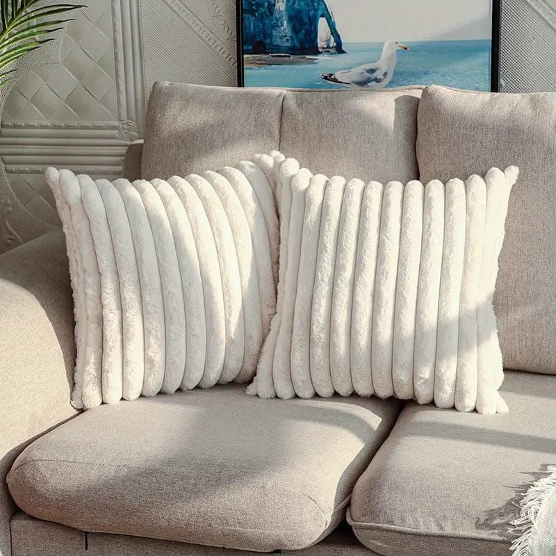 Soft Fur Line Cushion