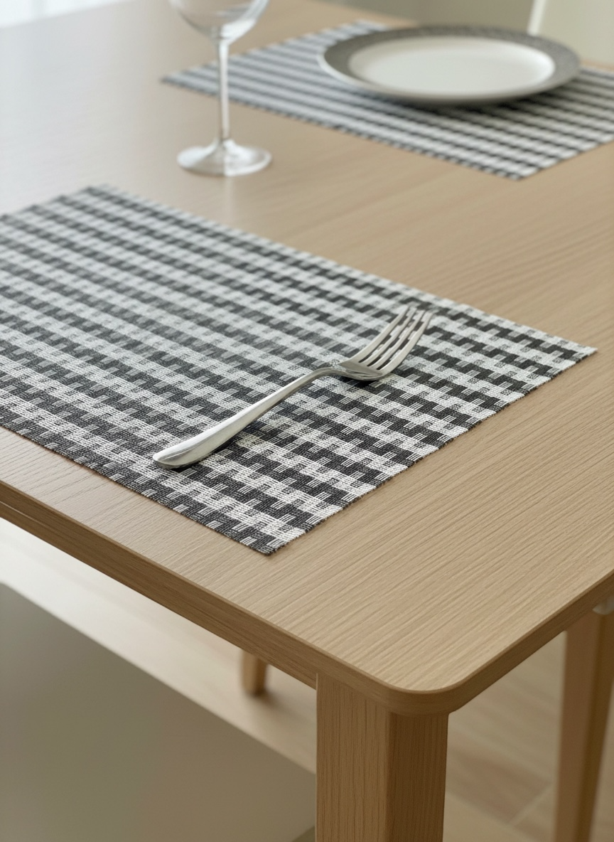 6pc Plastic Chatai Table Mats