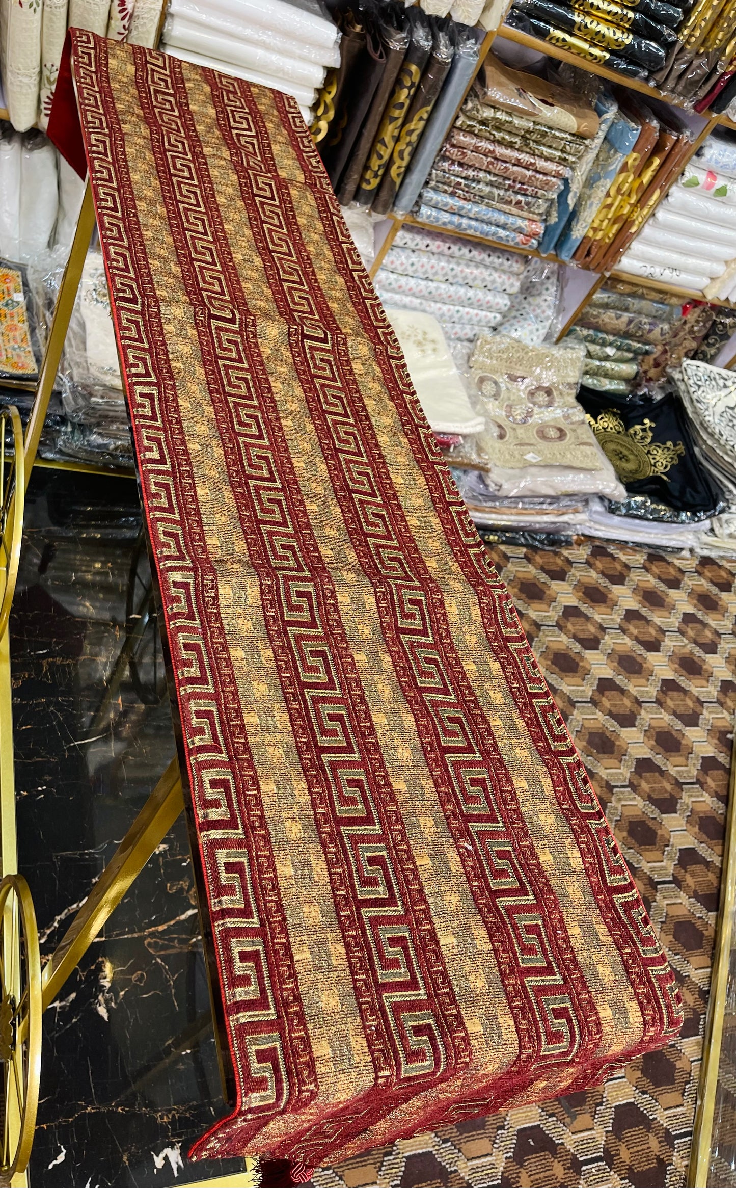 Versace Jacquard Table Runner Ali Bedding Store