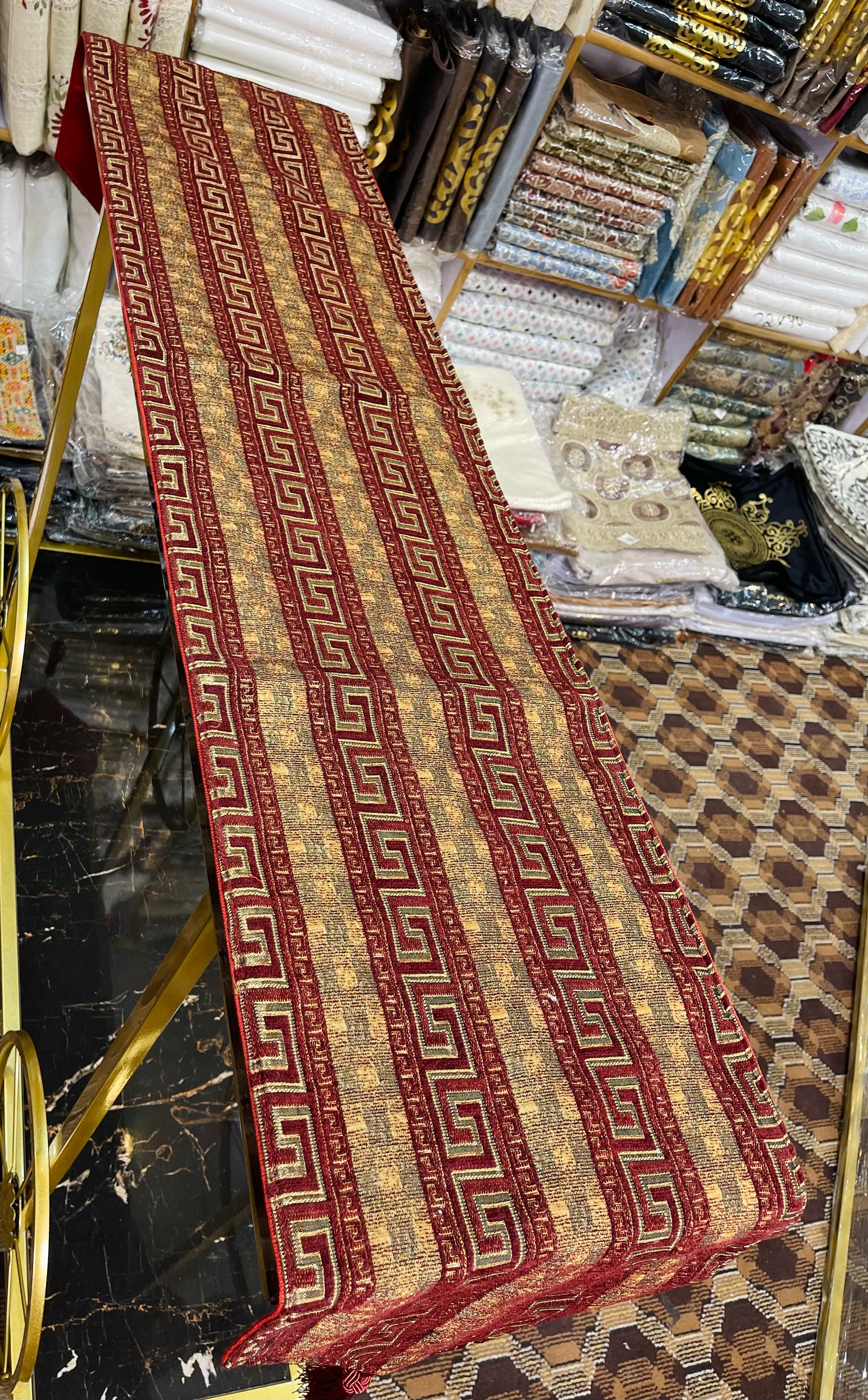 Versace Jacquard Table Runner Ali Bedding Store
