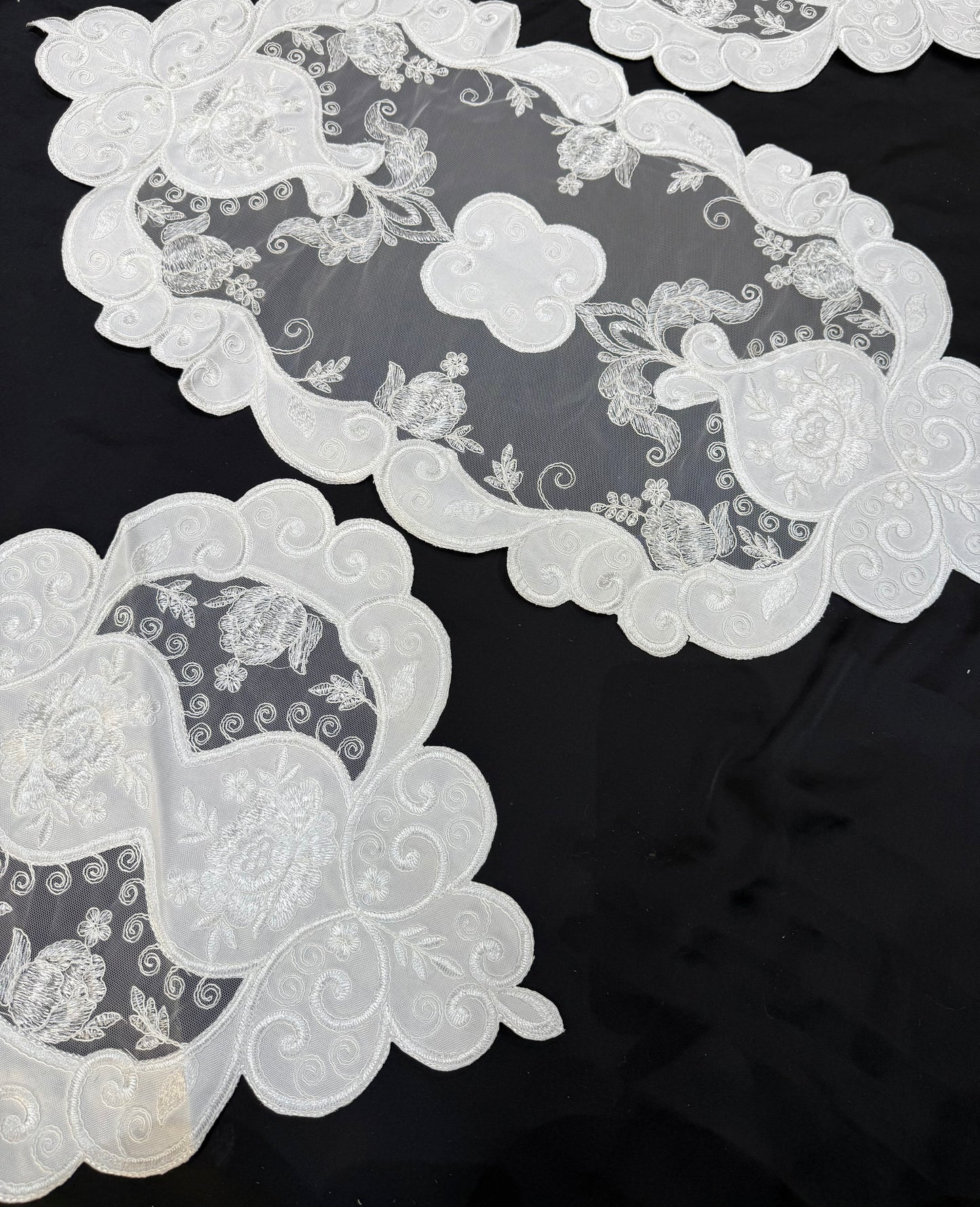 Velvet Fancy Heavy Shatal 3pc Set