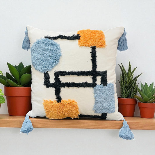 Big Tussel Multi Dori Cushion 18x18