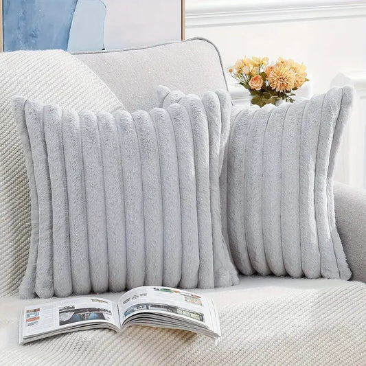 Soft Fur Line Cushion