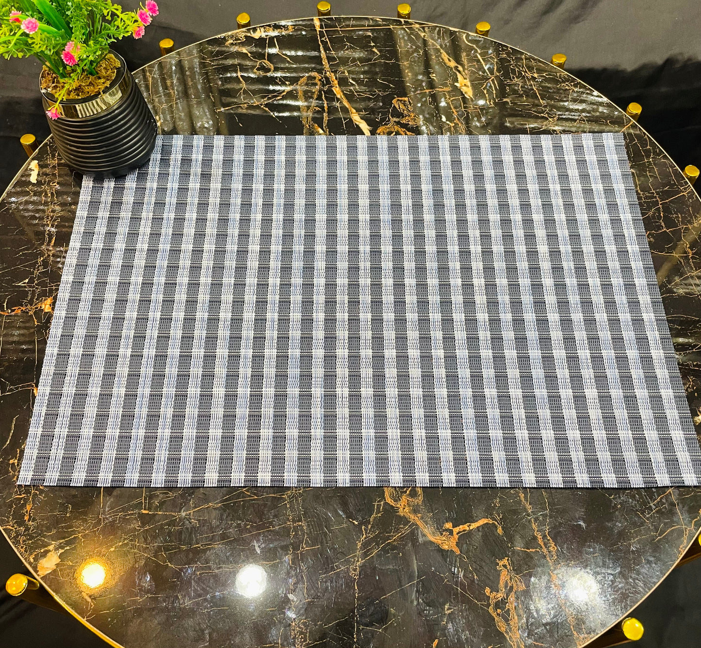 6pc Plastic Chatai Table Mats