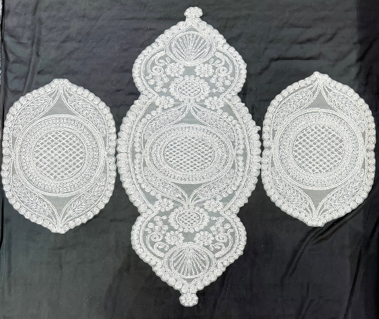 Organza Net Fancy 3pc Set