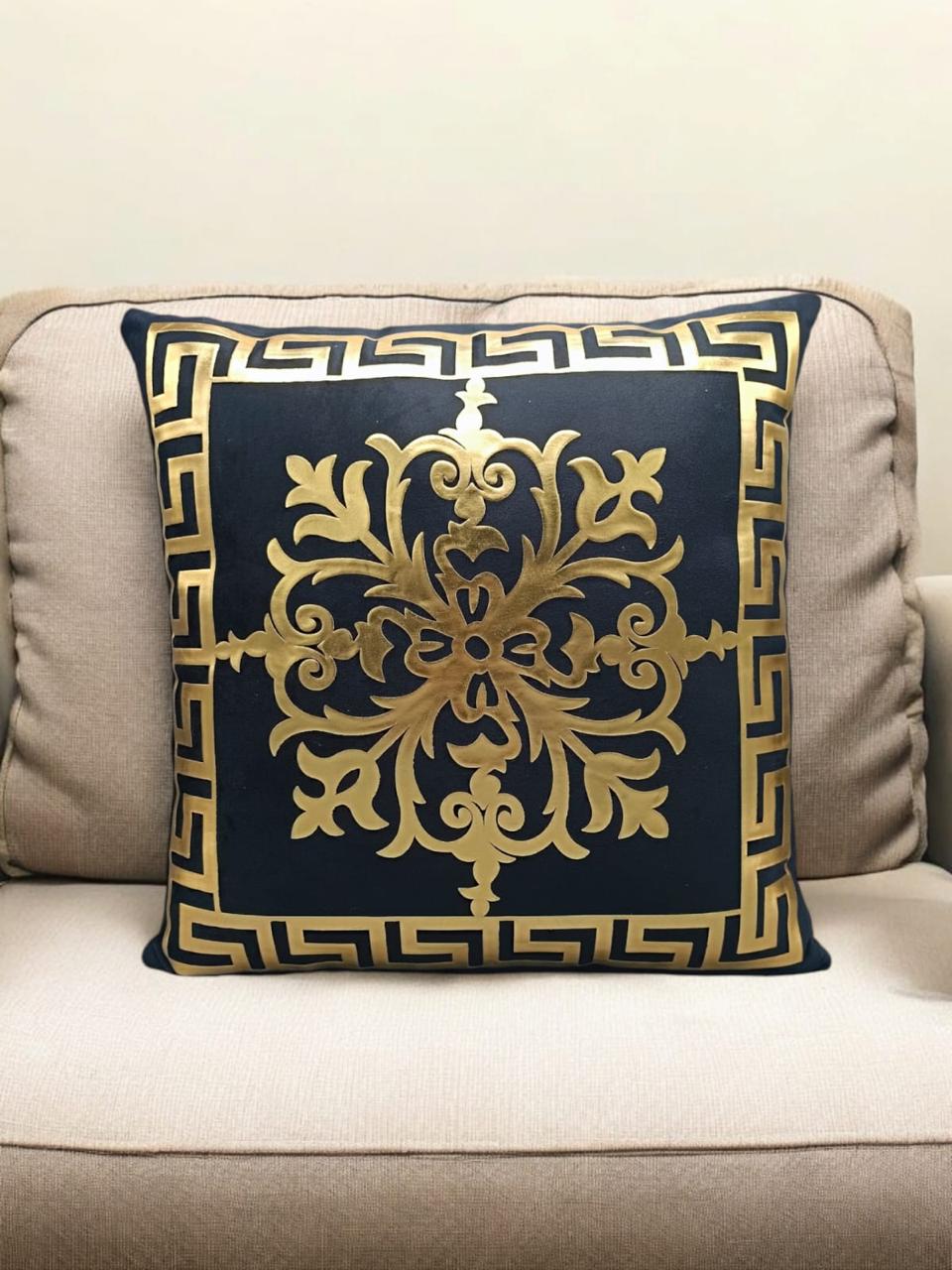 Italian Velvet Heavy Motive Cushion