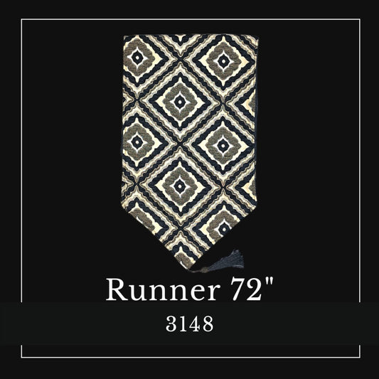 Box Jacquard Table Runner