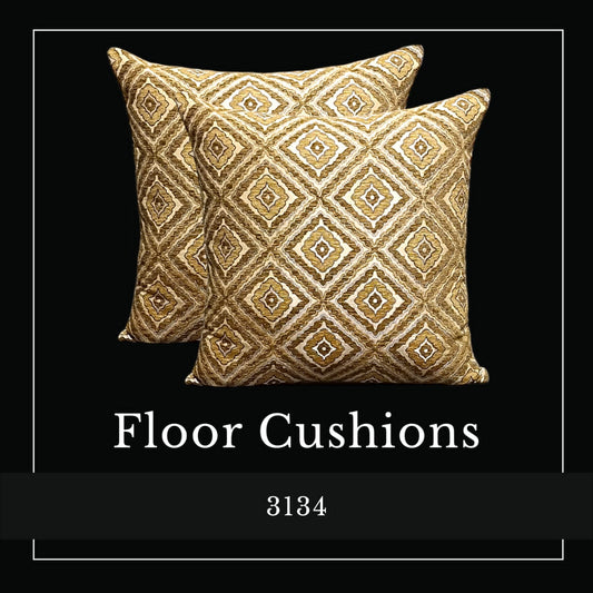 Box Jacquard Floor Cushion Covers