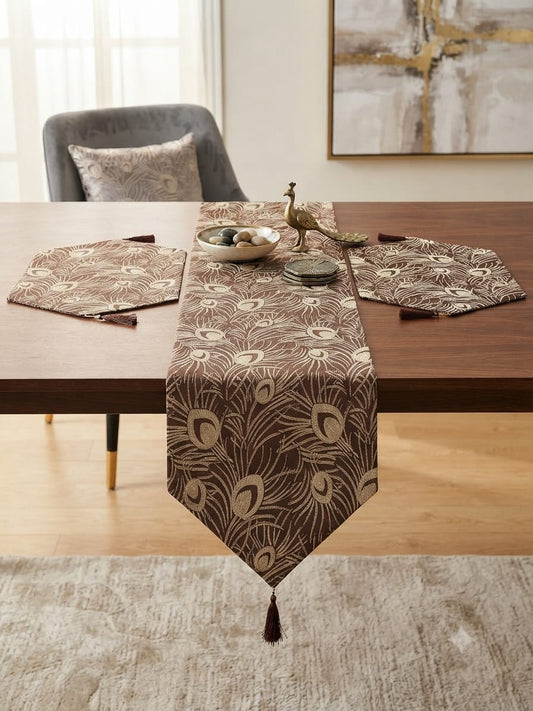 Shanghai Peacock Velvet 3pc Set
