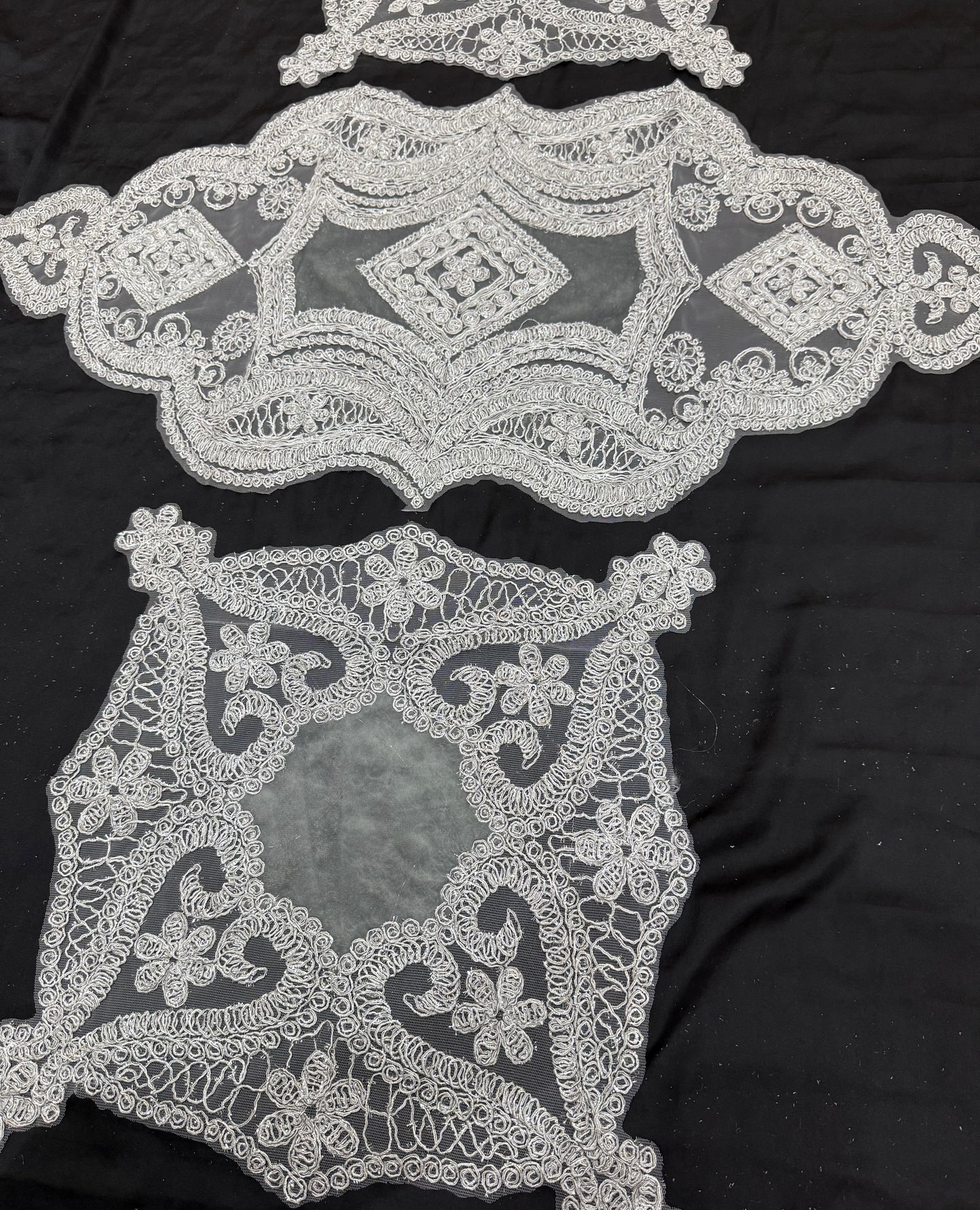 Organza Net Fancy 3pc Set