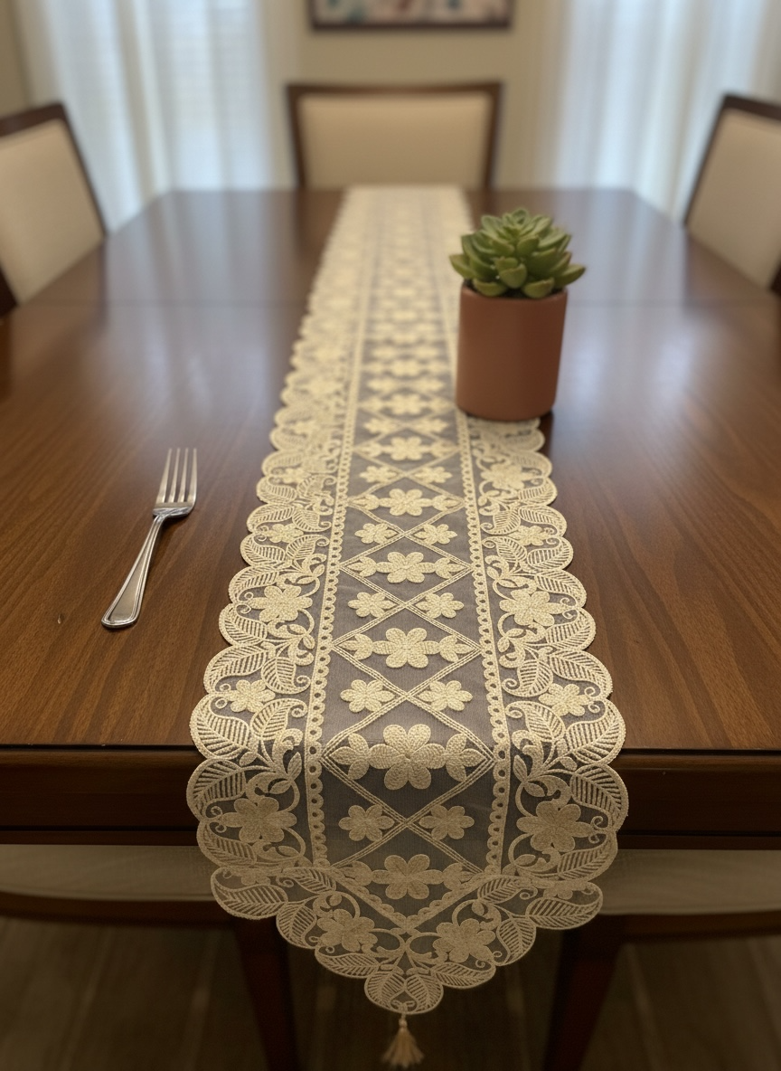 Dori Work Imported Table Runner