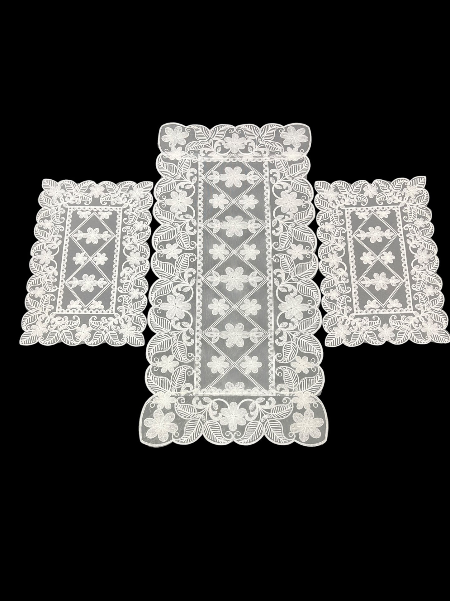 Dori Lace Work Imported 3pc Set