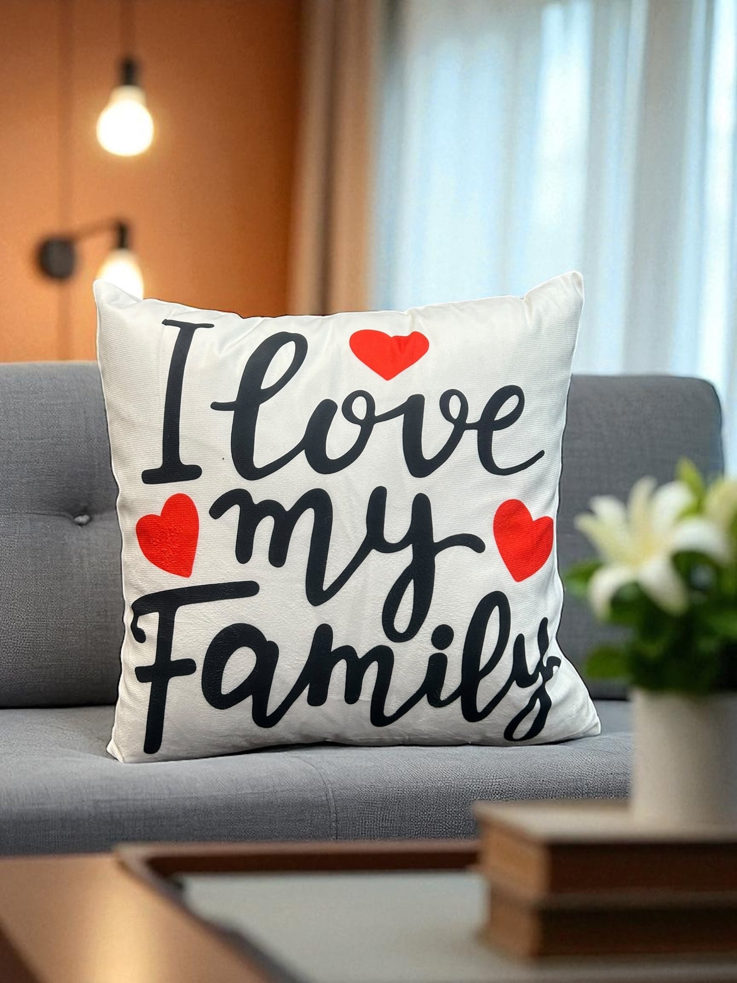 Printed Jutt Writing Cushion Cover