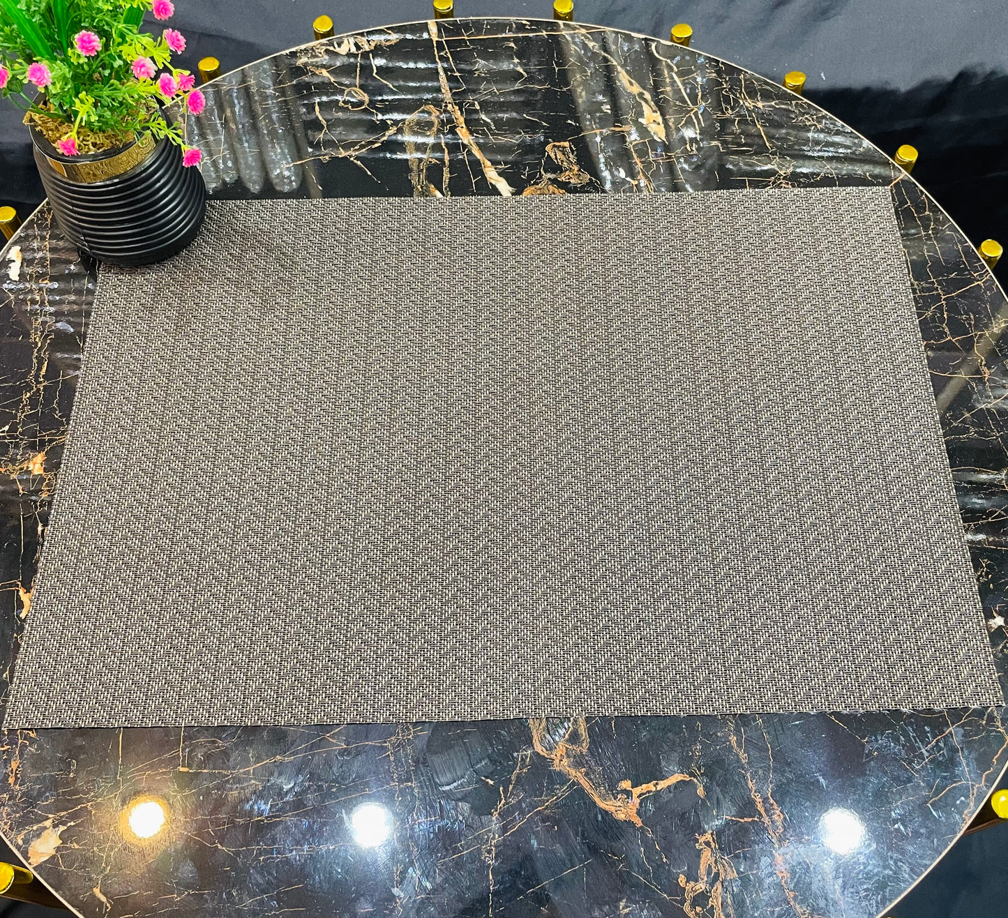 6pc Plastic Chatai Table Mats
