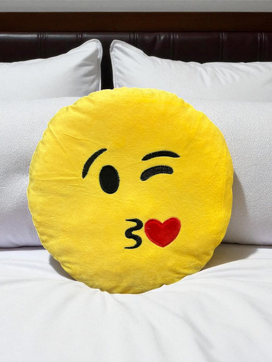 Round Emoji Character Cushion
