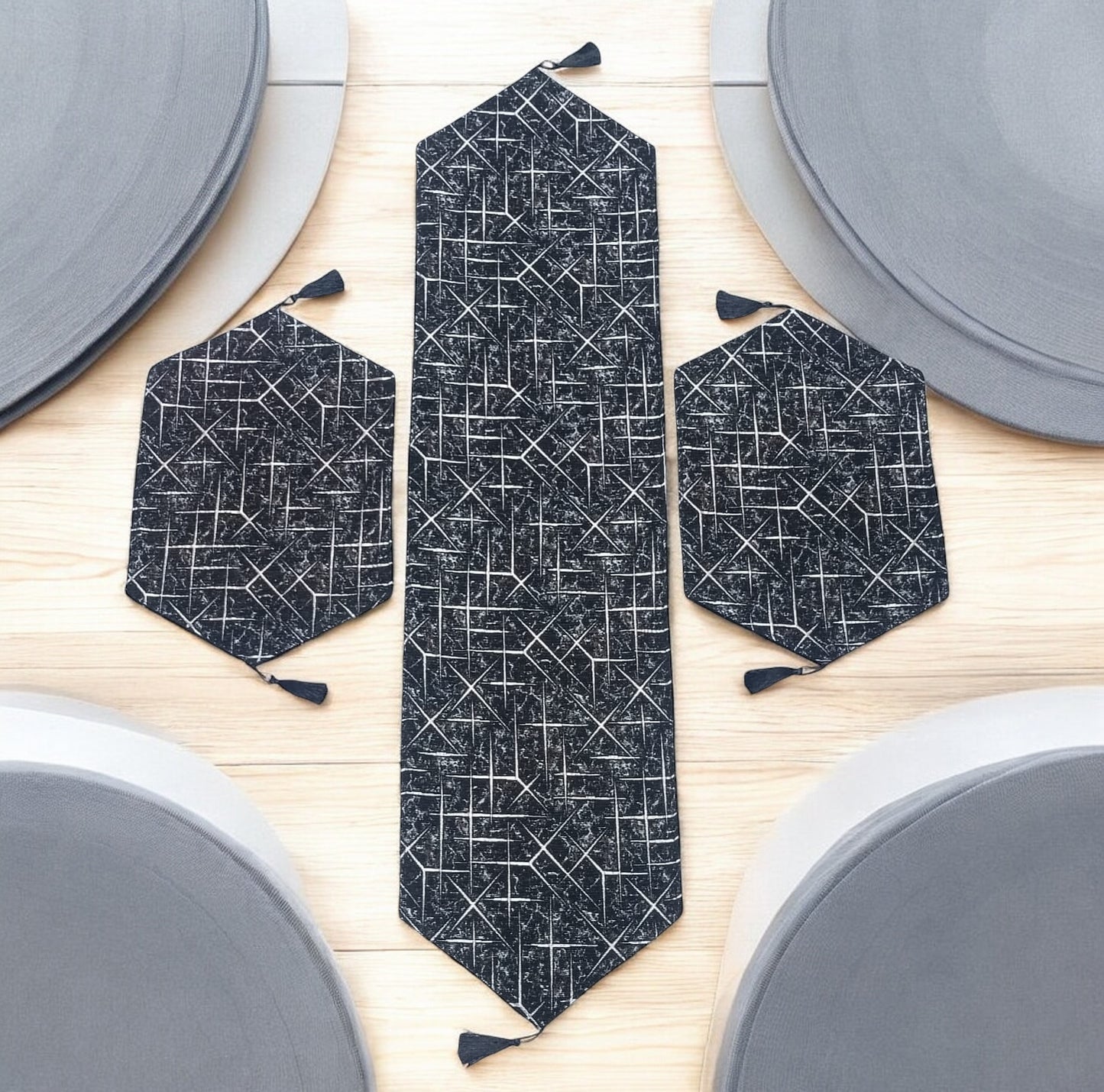Knot Jacquard 3pc Set