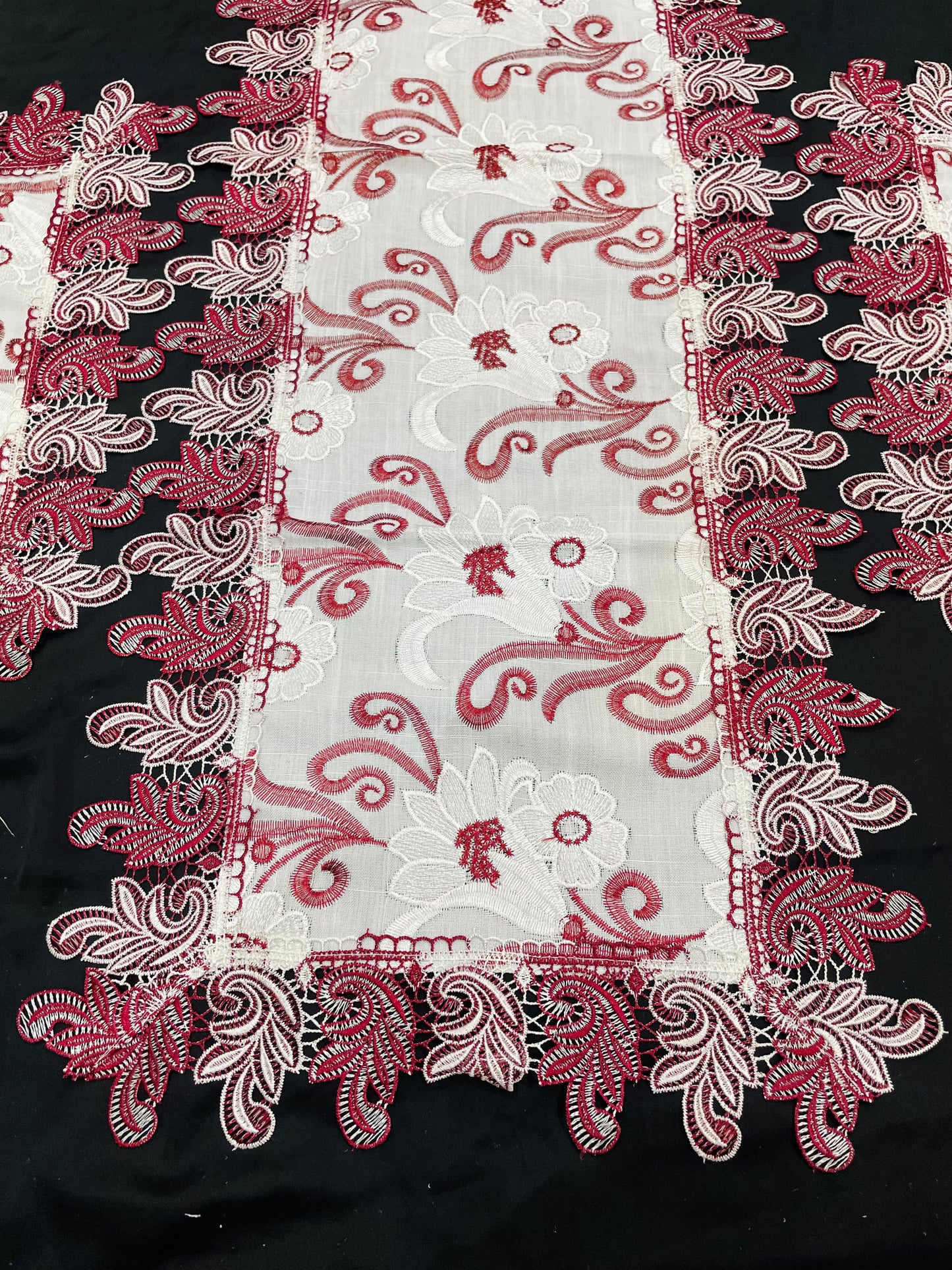 Fancy Shatal Embroidered 3pc Set
