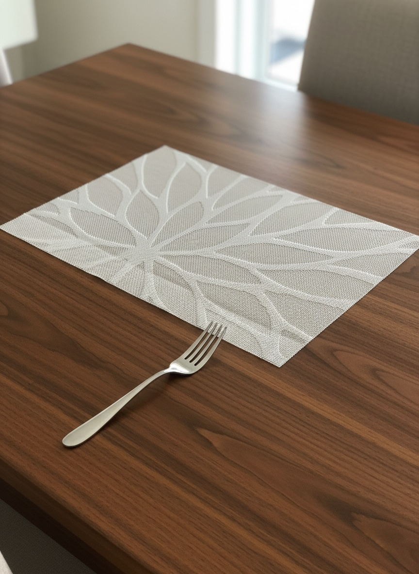 6pc Plastic Chatai Table Mats