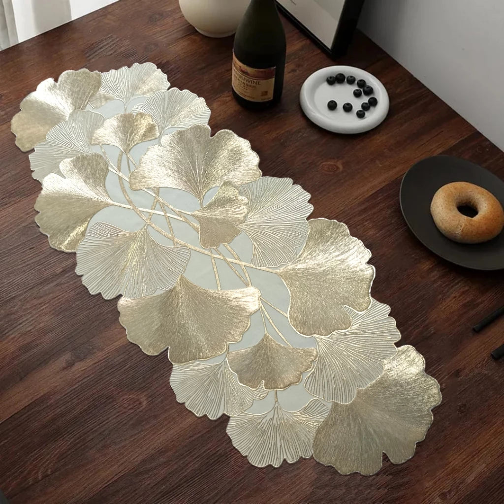 Golden Center Piece/Runner Plastic