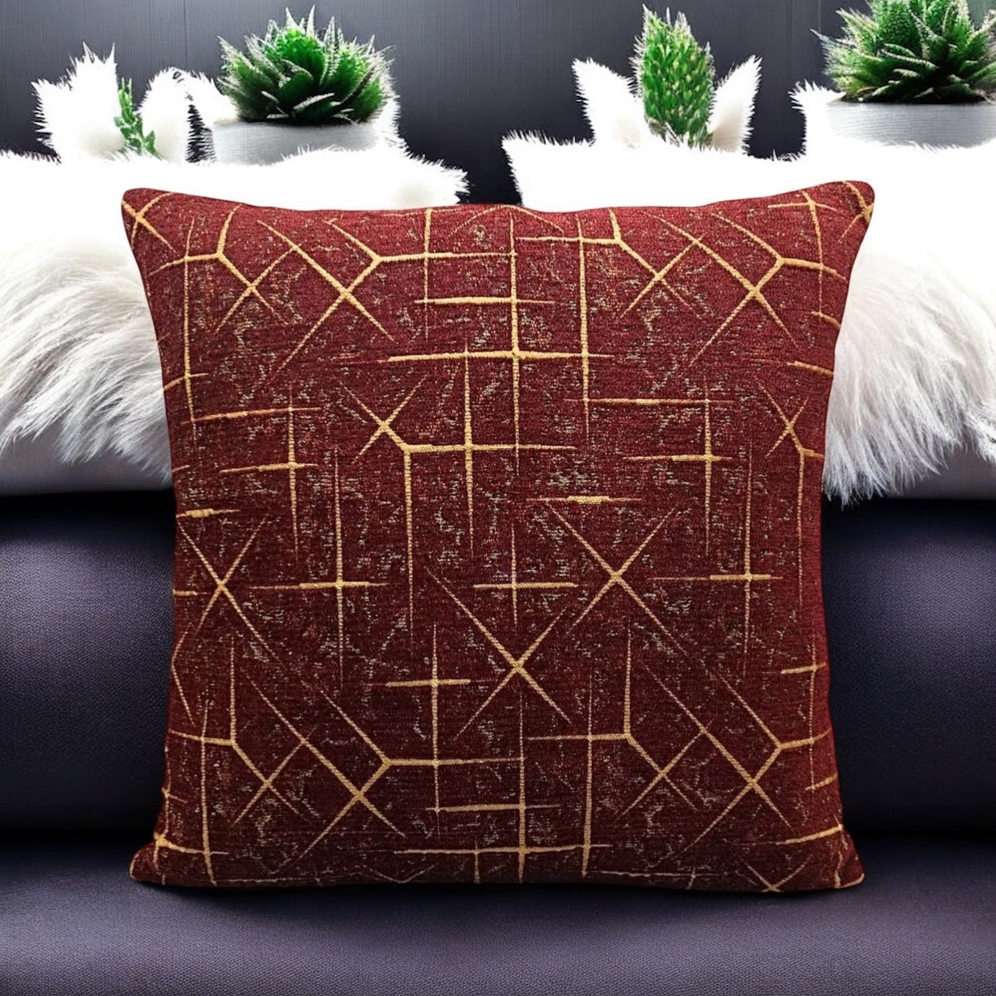 Knot Jacquard Cushion