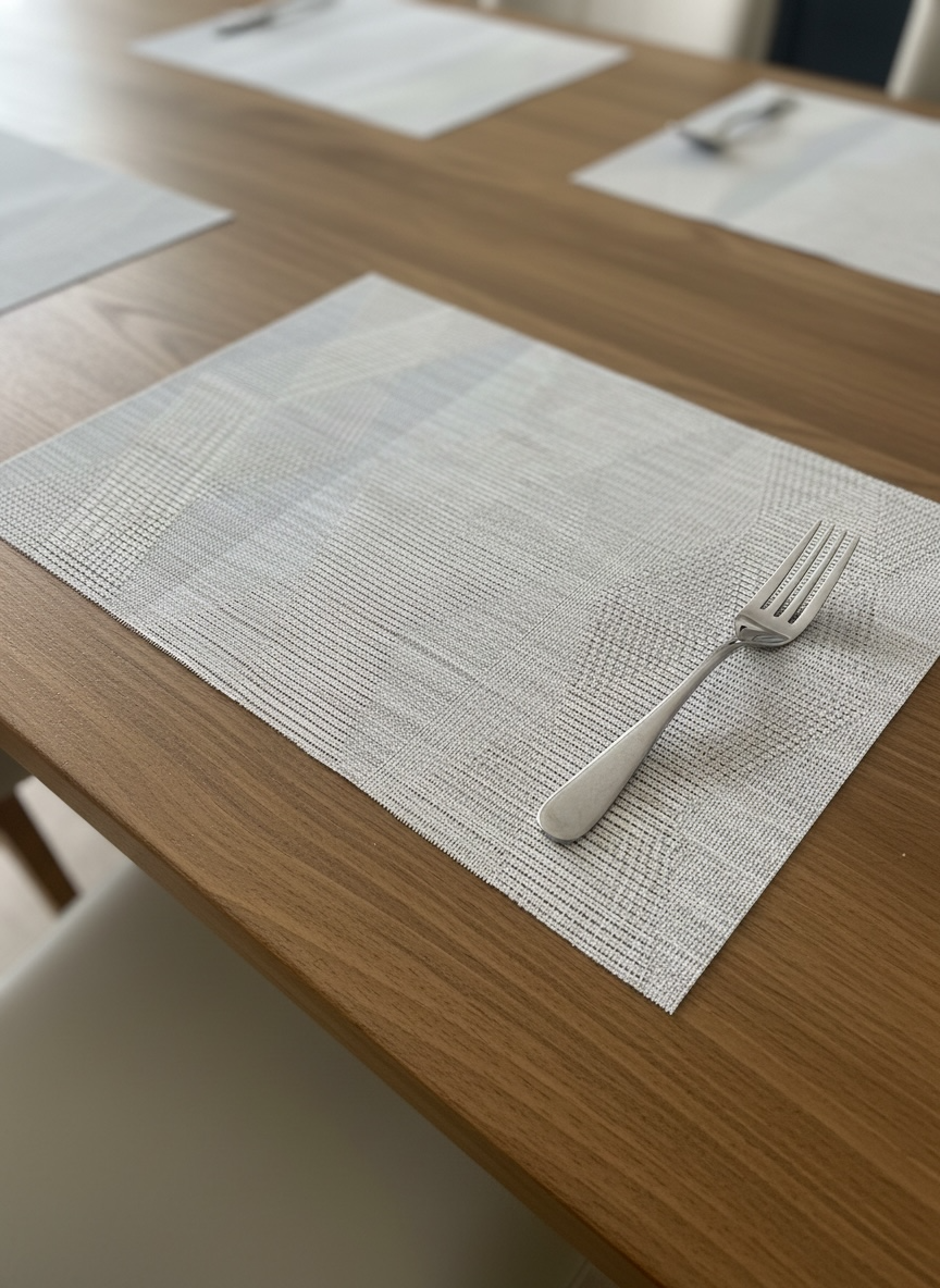 6pc Plastic Chatai Table Mats