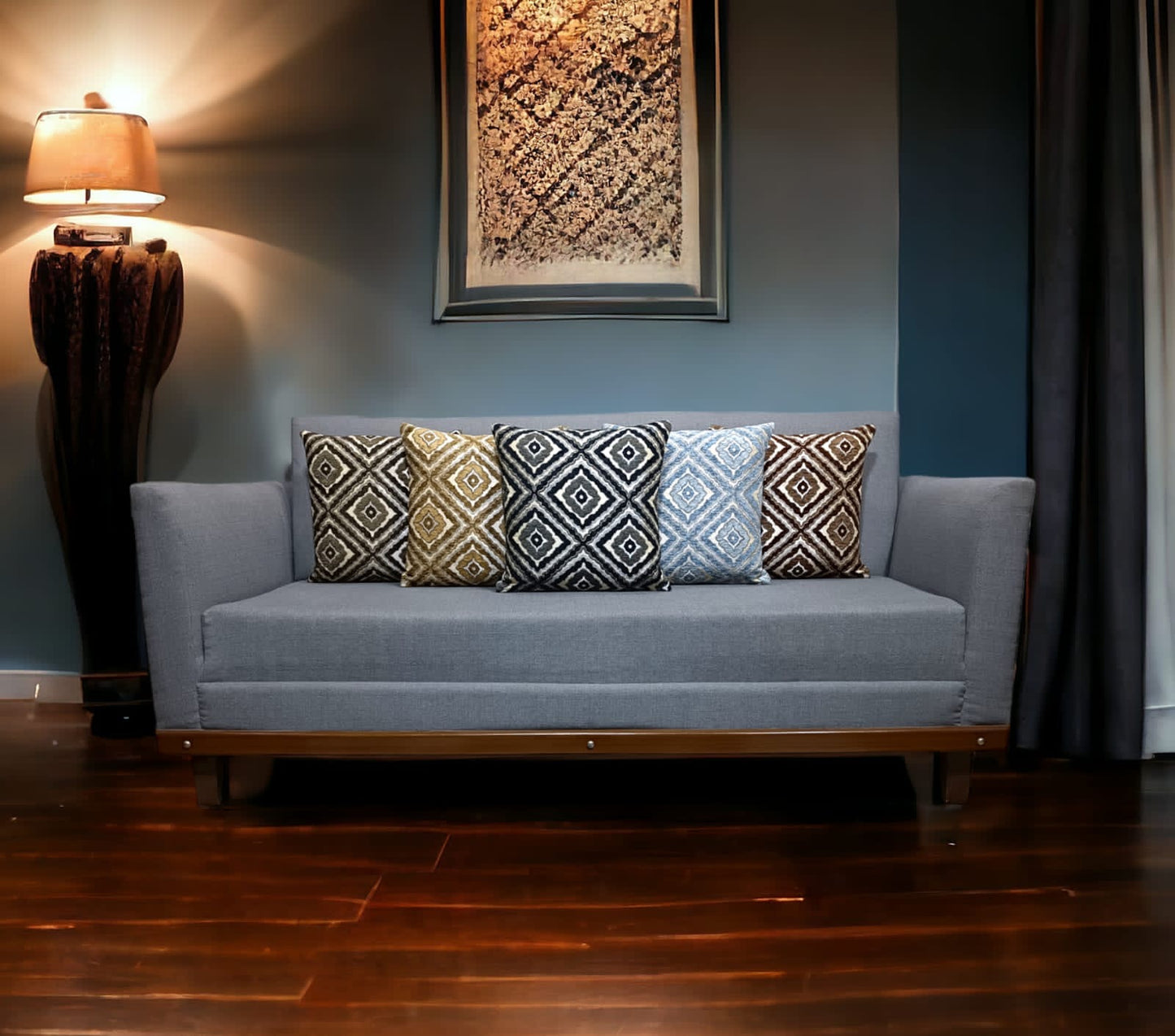 Eye Jacquard Cushion