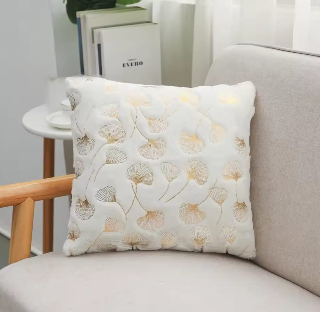 Fur Leaf New Cushion Double Side