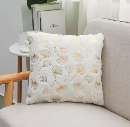 Fur Leaf New Cushion Double Side