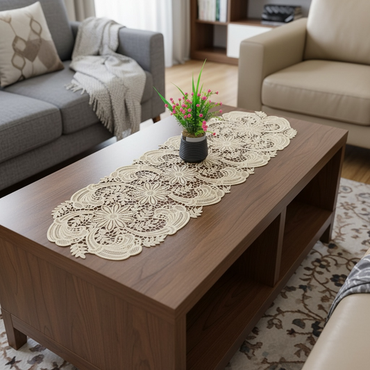 Golden Center Piece/Runner Plastic